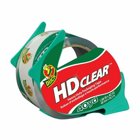 SHURTECH BRANDS Duck HD Clear Packing Tape, 40 yd L, 1.88 in W, Clear 281012
